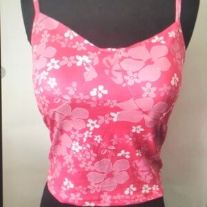 Floral Pink Camisole Top